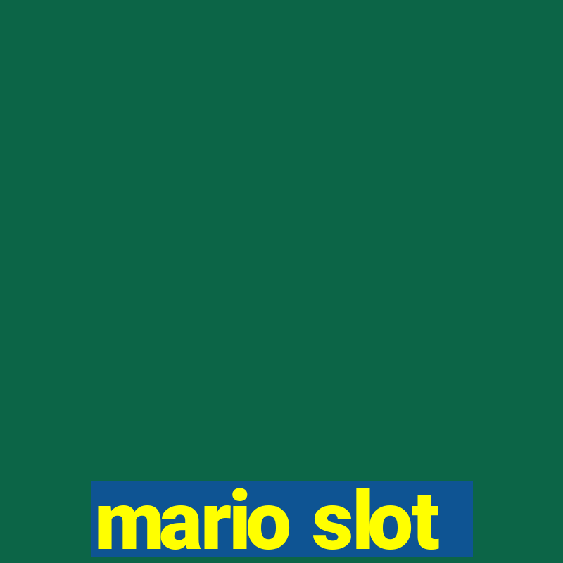 mario slot