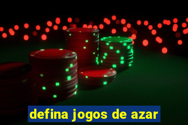 defina jogos de azar