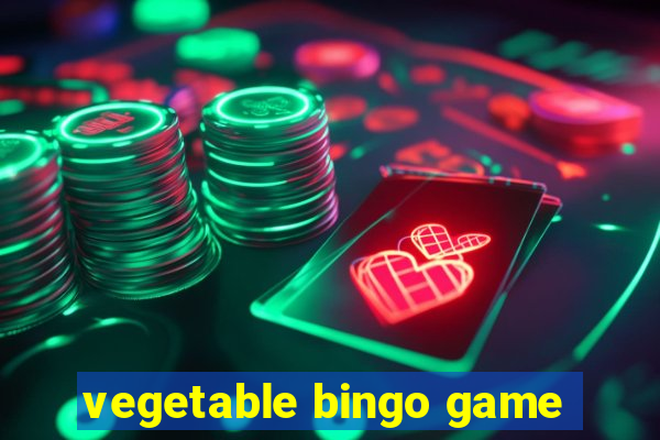 vegetable bingo game