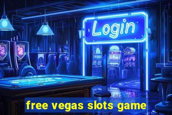 free vegas slots game