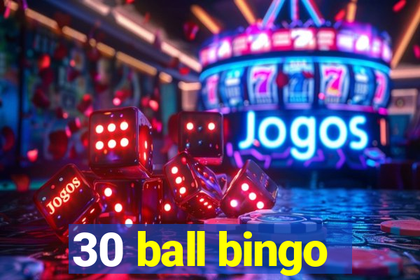 30 ball bingo