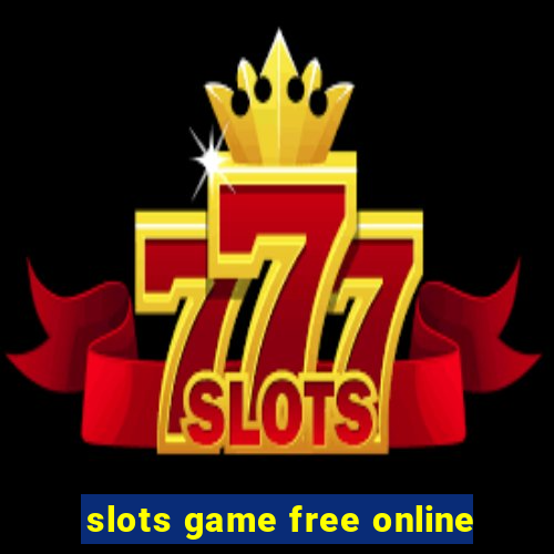 slots game free online