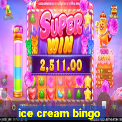 ice cream bingo