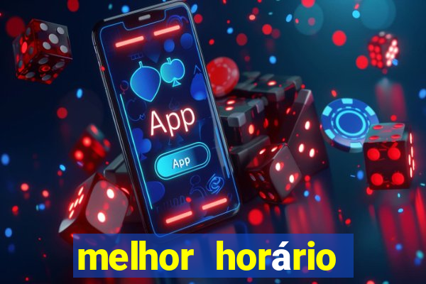 melhor horário para jogar fortune tiger hoje