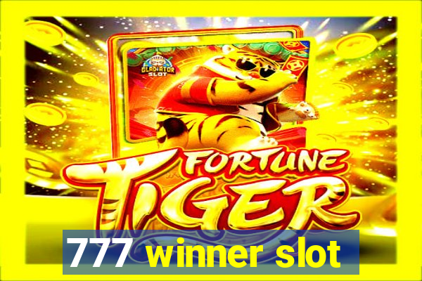 777 winner slot