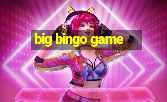 big bingo game