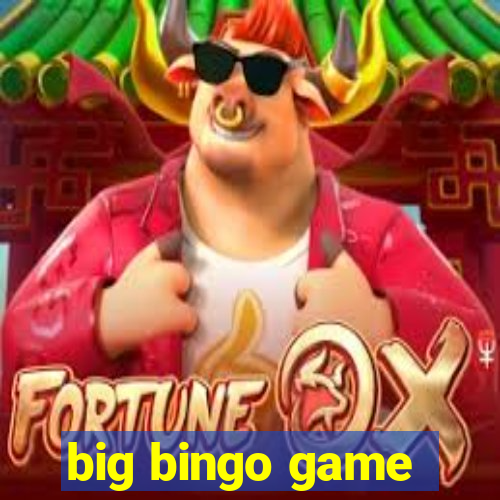 big bingo game