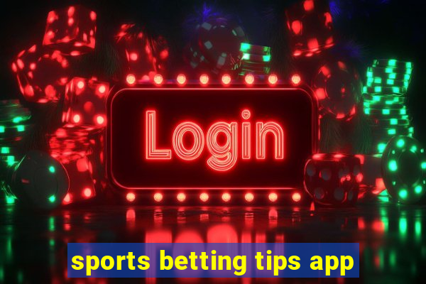 sports betting tips app