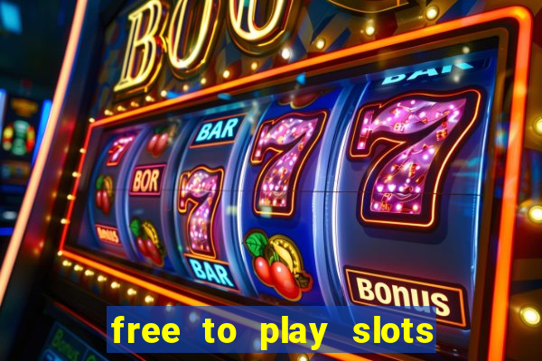 free to play slots online no download