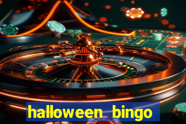 halloween bingo card maker