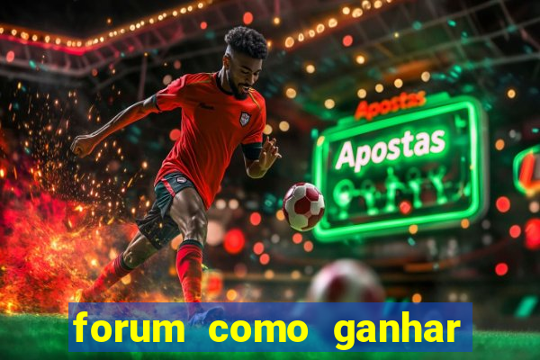 forum como ganhar na loteria