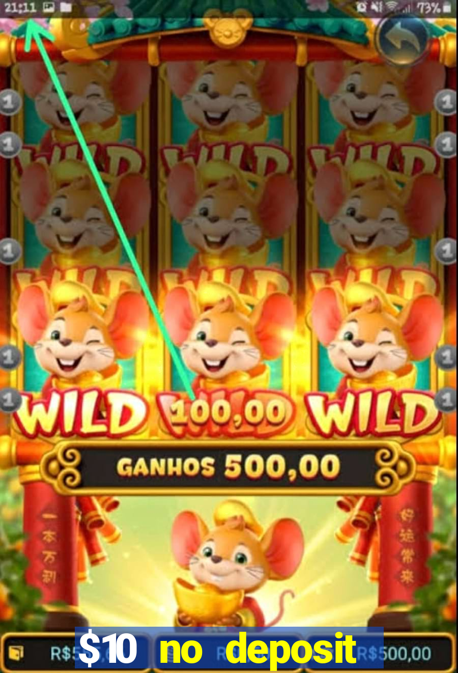 $10 no deposit mobile casino 2018