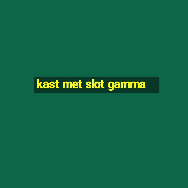 kast met slot gamma