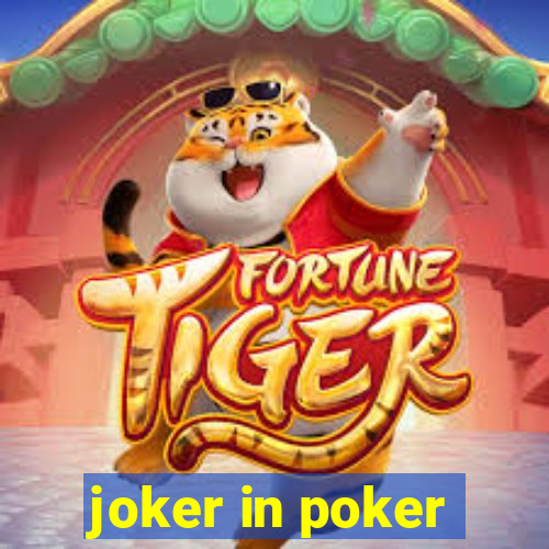 joker in poker