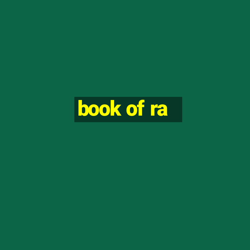 book of ra