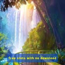 free slots with no download