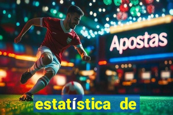 estatística de jogo de futebol