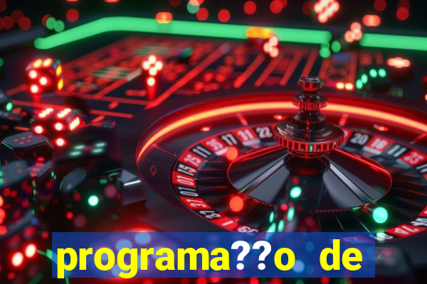 programa??o de jogos de futebol