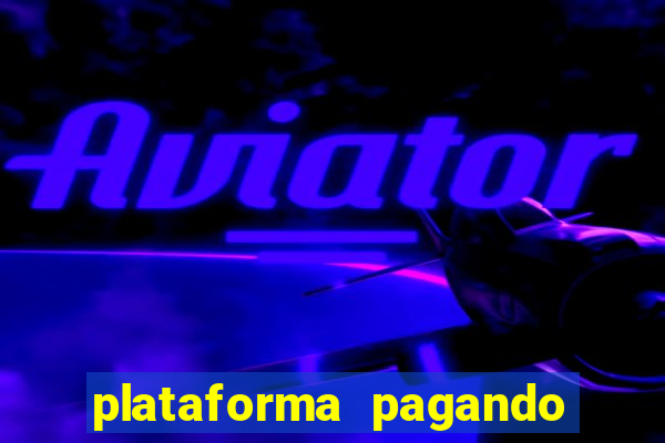 plataforma pagando b?nus no cadastro