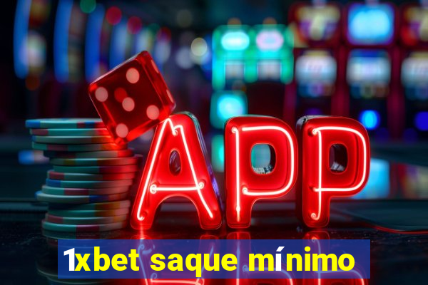 1xbet saque mínimo