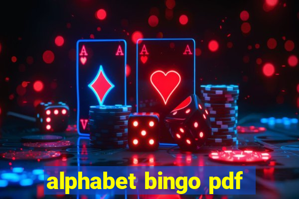 alphabet bingo pdf