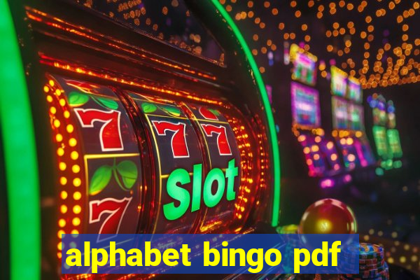 alphabet bingo pdf