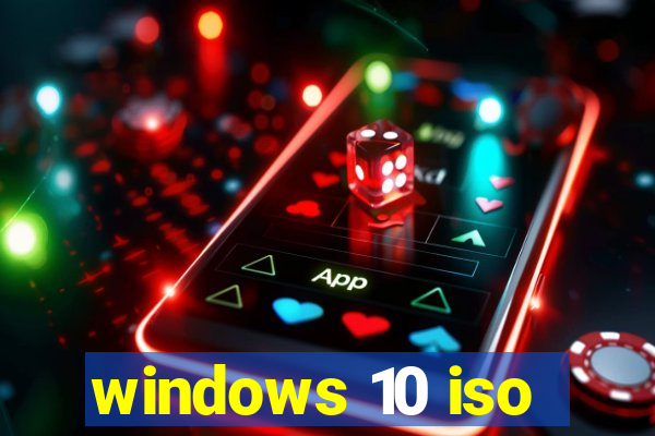 windows 10 iso