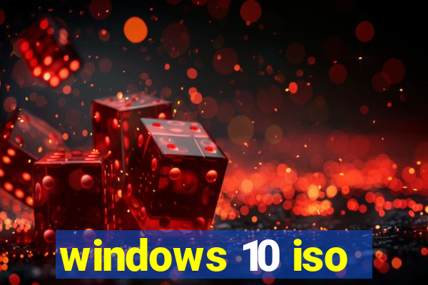 windows 10 iso