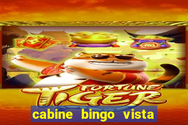 cabine bingo vista obstruída msc