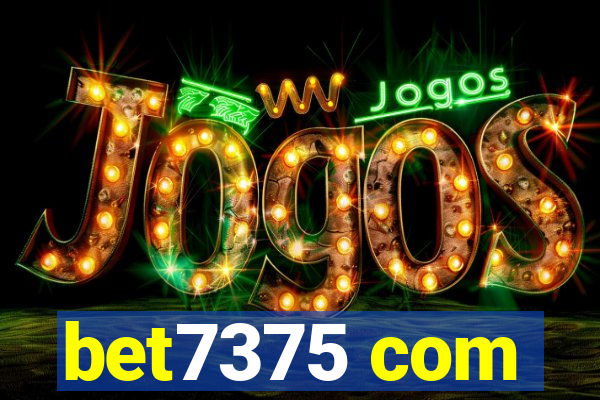 bet7375 com