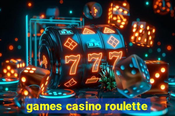 games casino roulette