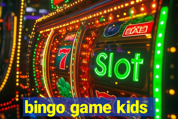 bingo game kids