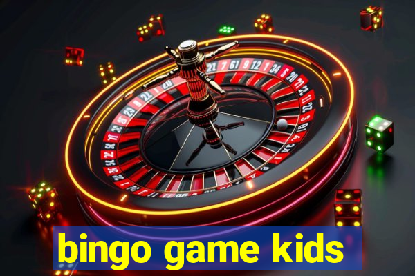 bingo game kids