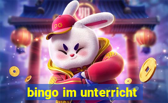 bingo im unterricht