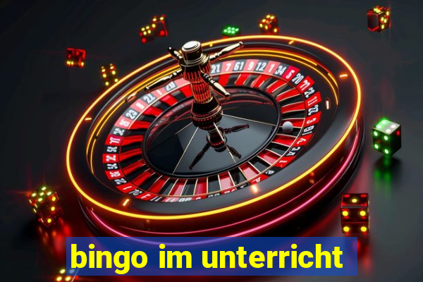 bingo im unterricht