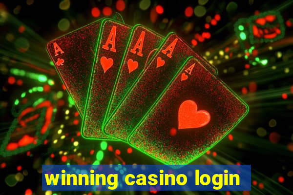 winning casino login