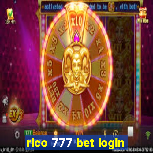 rico 777 bet login