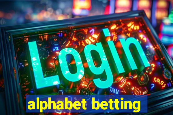 alphabet betting