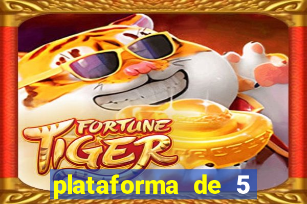 plataforma de 5 reais fortune tiger