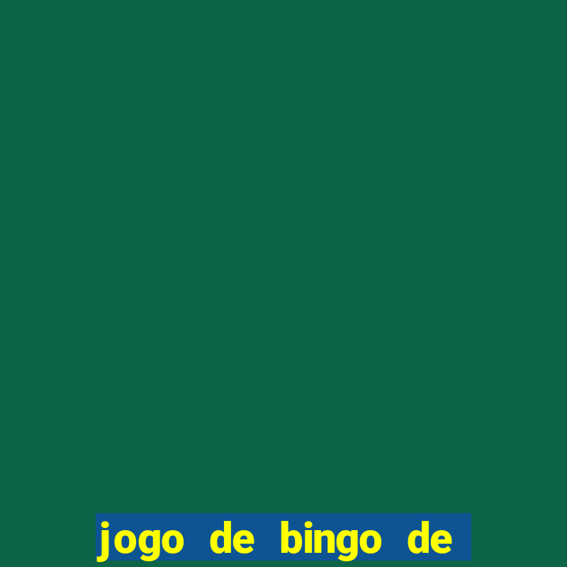 jogo de bingo de ganhar dinheiro