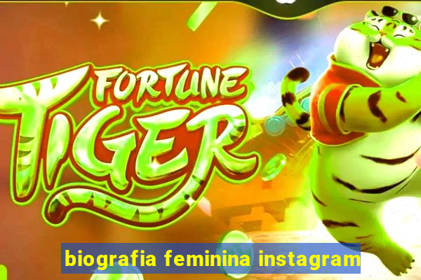 biografia feminina instagram