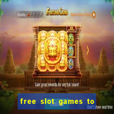 free slot games to win real money