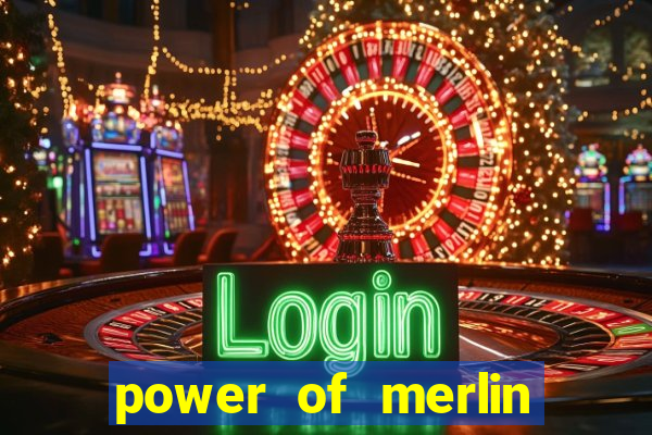 power of merlin megaways slot