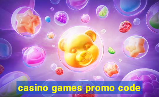 casino games promo code