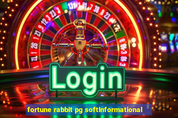 fortune rabbit pg softInformational