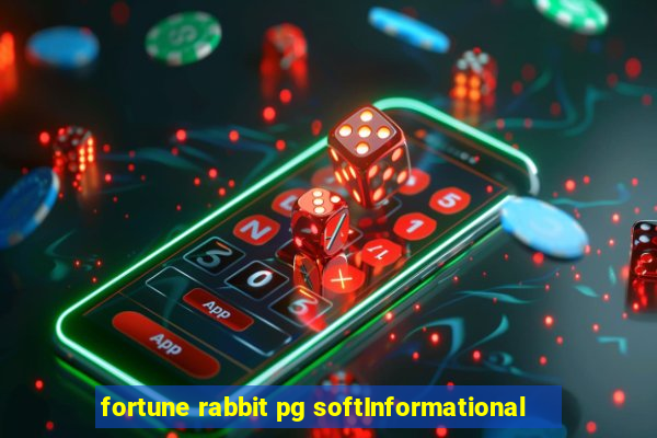 fortune rabbit pg softInformational