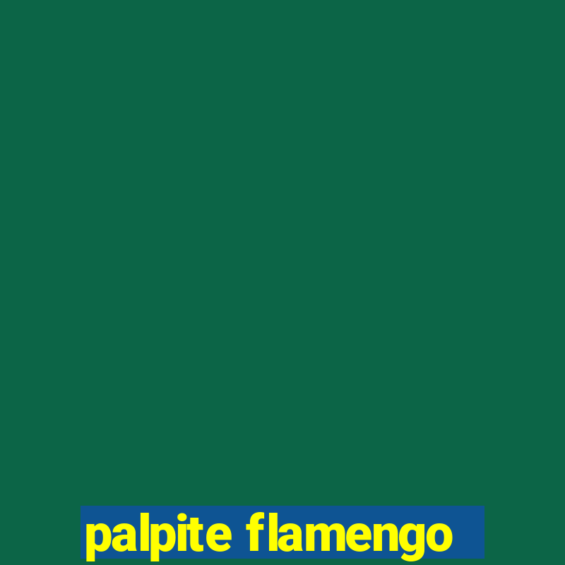 palpite flamengo