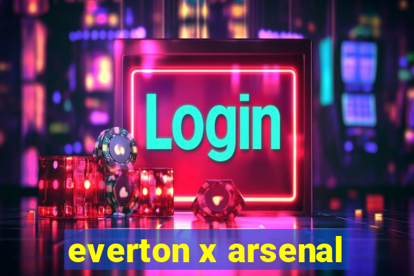 everton x arsenal