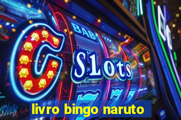 livro bingo naruto