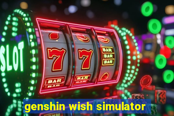 genshin wish simulator